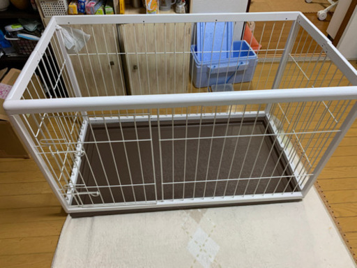 犬　ゲージ　新品未使用　値下げ交渉受けつます。