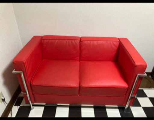 アメリカン　ダイナー風　ソファー