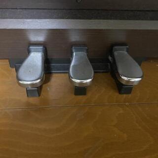 スローテーパーグリップ ウッド茶色ストレートグリップ