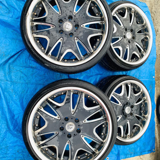Club linea ホイールタイヤ 4本セット 19インチ