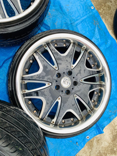 Club linea ホイールタイヤ 4本セット 19インチ