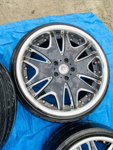 Club linea ホイールタイヤ 4本セット 19インチ
