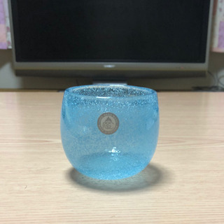 【未使用】琉球ガラス  コップ 小さめ