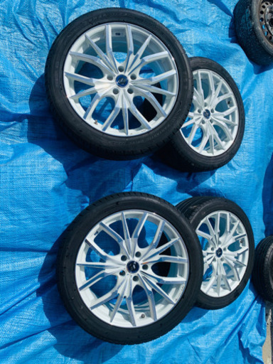 LEONIS LV ホイールタイヤ4本セット 19インチ