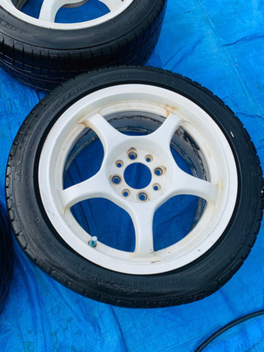A-TECH monoblock ホイールタイヤ4本セット 15インチ 