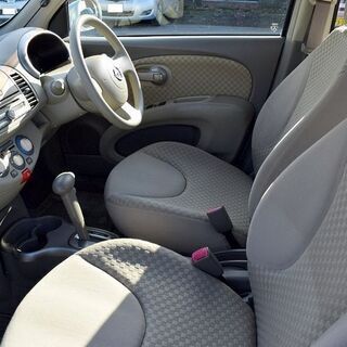 AK12 日産 後期型マーチ　車検令和3年7月30日迄　エンジンスターター　ドアバイザー　スマートキー　タイミングチェーン　寒冷地仕様車　北海道/旭川　１００,０００円！！の画像