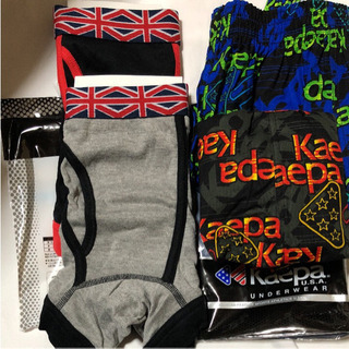 新品　男児　男の子　kaepa トランクス　ユニオンジャック　ボ...
