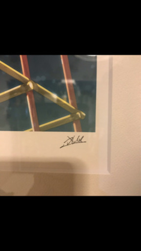 カントク先生 版画 「しまいまいジム」保証書付き しずく&くるみ