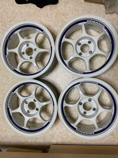 アドバンレーシングRG advan rg 4h PCD100 15inch 7j +27 26,000円