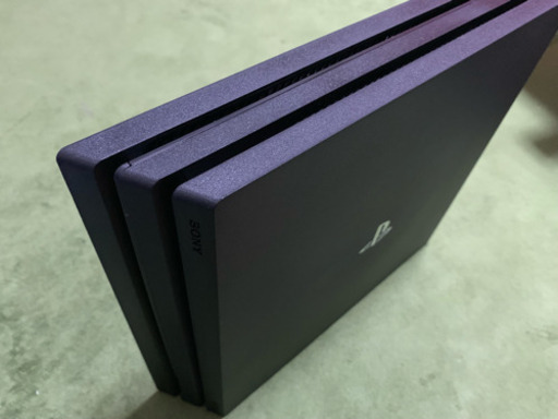 PS4 PRO CUH-7200BB01 モンスターハンター＋ファン付きスタンド