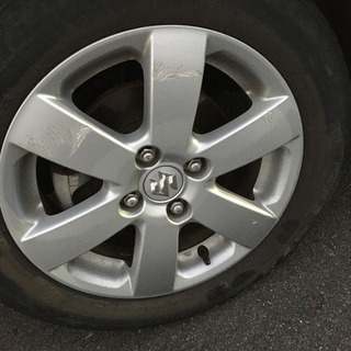 アルミホイール　タイヤ付き