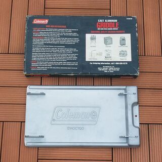 コールマン グリドル Coleman 5140C700 CAST ALUMINUM GRIDDLE (未使用)の画像