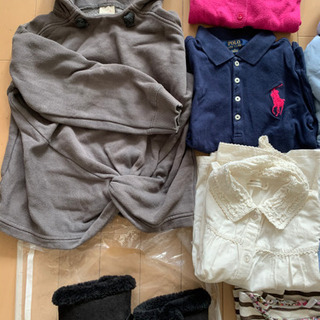コート110他120センチ女児11点の画像
