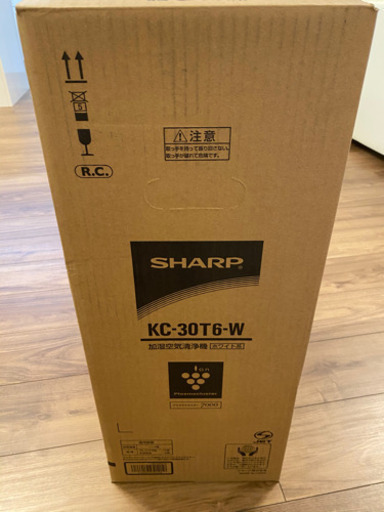 SHARP シャープ 加湿空気清浄機　KC-30T6-W