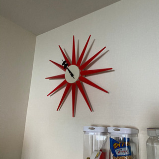 ジョージ・ネルソン　サンバーストクロック　リプロダクトの画像