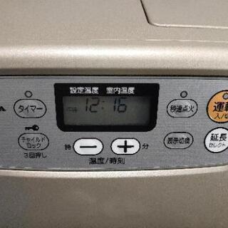 石油ファンヒーターKH-S322Y　灯油電動ポンプもお付けしますの画像
