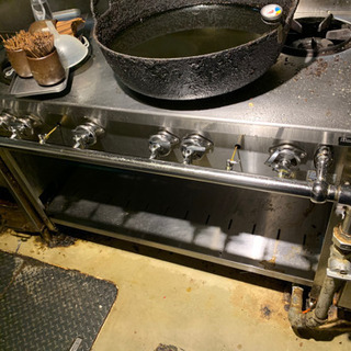タニコー製　4口ガステーブル