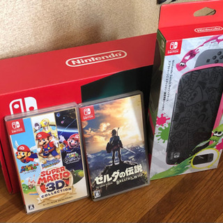 任天堂　新型switch本体　セット