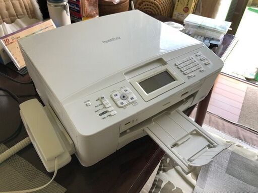 FAX複合機（FAX、電話、インクジェットカラープリンター）：美品