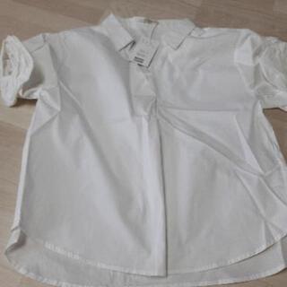 値下げしました‼ナイスクラップ　新品　白トップスの画像