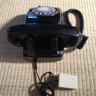 値下げしました‼️黒電話‼️の画像