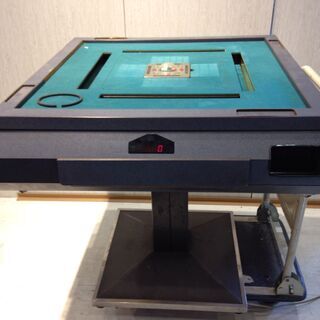 □2766□全自動麻雀卓 AM-9401A 電元オートメーション 麻雀 牌付き 点