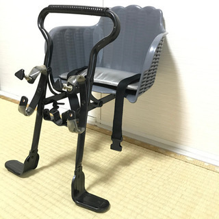 自転車　子供前乗せシートの画像