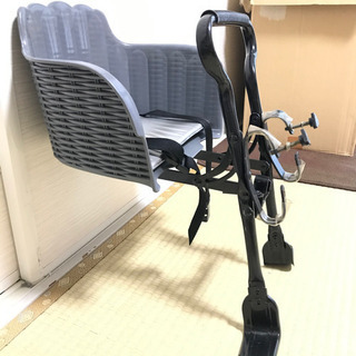自転車　子供前乗せシートの画像