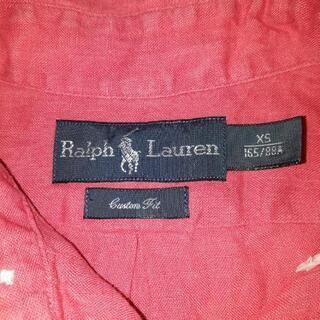 値下げしました‼ラルフローレン男性　XS　シャツの画像