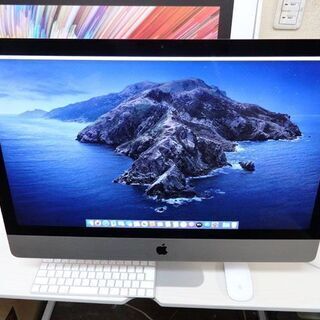 保証残有!!Apple/アップル◆MRQY2J/A iMac Retina 5K 27型 Early 2019 Corei5-3.0GHz/メモリ 8GB/HDD 1TB Fusion Drive ◆一体型PC