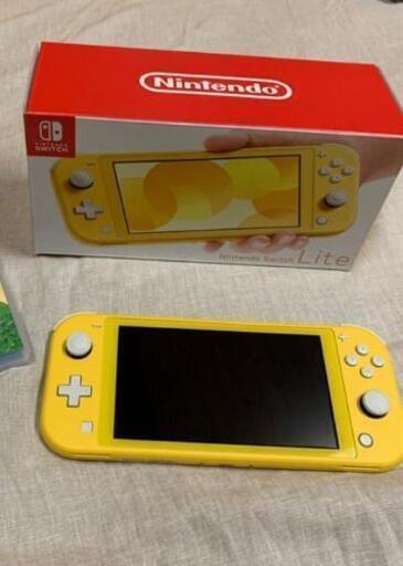美品ニンテンドースイッチライトイエロー