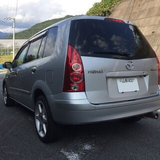 【難あり】車中泊やトランポに最適2人乗り4ナンバー貨物登録済み！冬も快適なフルタイム4WD！改造多数！オルタネーターリビルト品に交換したばかり！車検3年2月28日まで！今や希少な初代プレマシーの画像