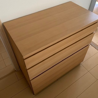 無印良品　ブナ材カップボード