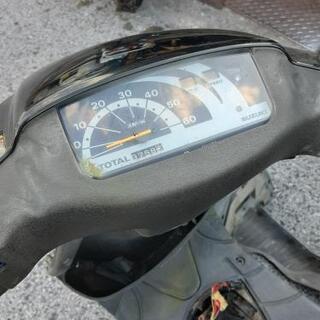 【商談中】レッツ2　ジャンク　部品取りに　エンジンかかりますの画像