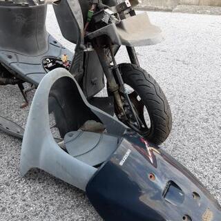 【商談中】レッツ2　ジャンク　部品取りに　エンジンかかりますの画像