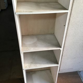 無料！オープンラック　収納　棚　スリムラック