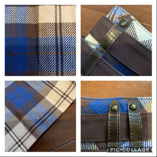 BURBERRY LONDON BLUE LABEL ミニスカート 38の画像