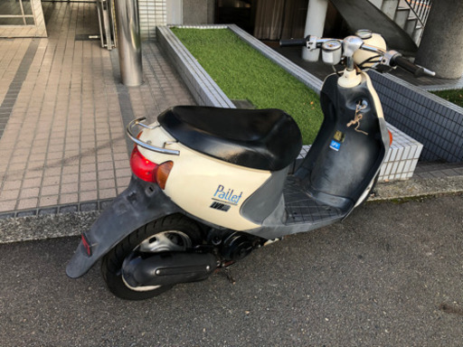 売れました！早い者勝ち 原付 レッツ4パレット 警報装置付き