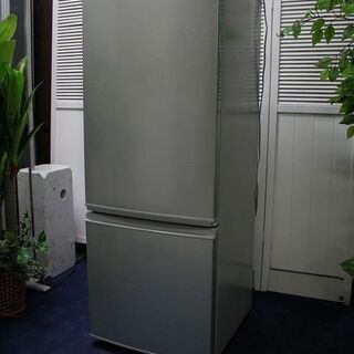 R2155) SHARP シャープ 2ドア ノンフロン 冷凍冷蔵...