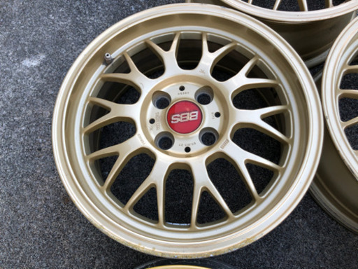 BBS 15インチ　RG357 軽やコンパクトカーに