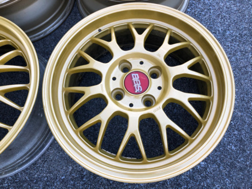 BBS 15インチ　RG357 軽やコンパクトカーに