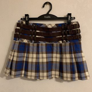 BURBERRY LONDON BLUE LABEL ミニスカー...