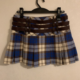 BURBERRY LONDON BLUE LABEL ミニスカート 38の画像