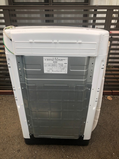 日立 全自動洗濯機 洗濯容量8kg 本体幅57cm シャワー浸透洗浄 お湯取機能 ホワイト NW-80B W  Shower Wash
