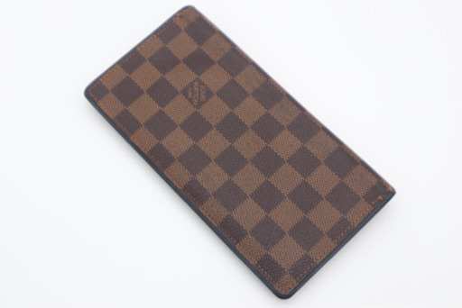 《《LOUIS VUITTON/ポルトフォイユブラザ エベヌ》Bランク 箱 袋