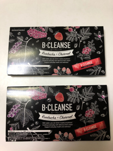 B-CLEANSE  昆布茶、チャコールクレンズ２箱セット