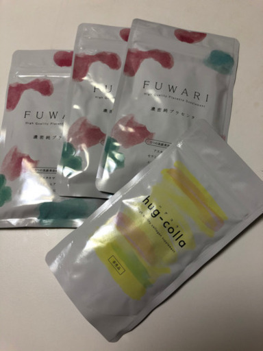 FUWARI  濃密純プラセンタ　３袋セットおまけ付き