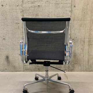 ◆ チャールズ&レイ・イームズ アルミナムチェアメッシュタイプオフィスチェア リプロダクト 美品