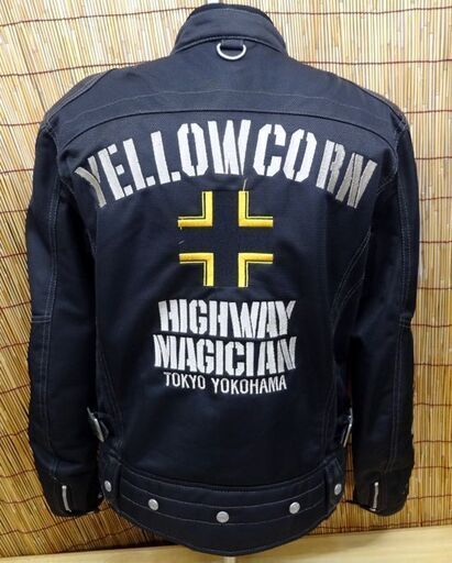 イエローコーン ハイウェイマジシャンメッシュジャケット LLサイズ Yellow Corn YB-5105 ライダースジャケット 春夏