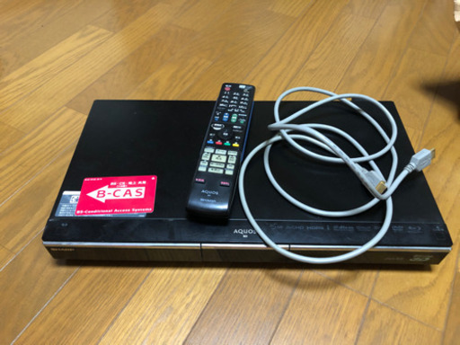 シャープブルーレイレコーダー　ジャンク品値下げ